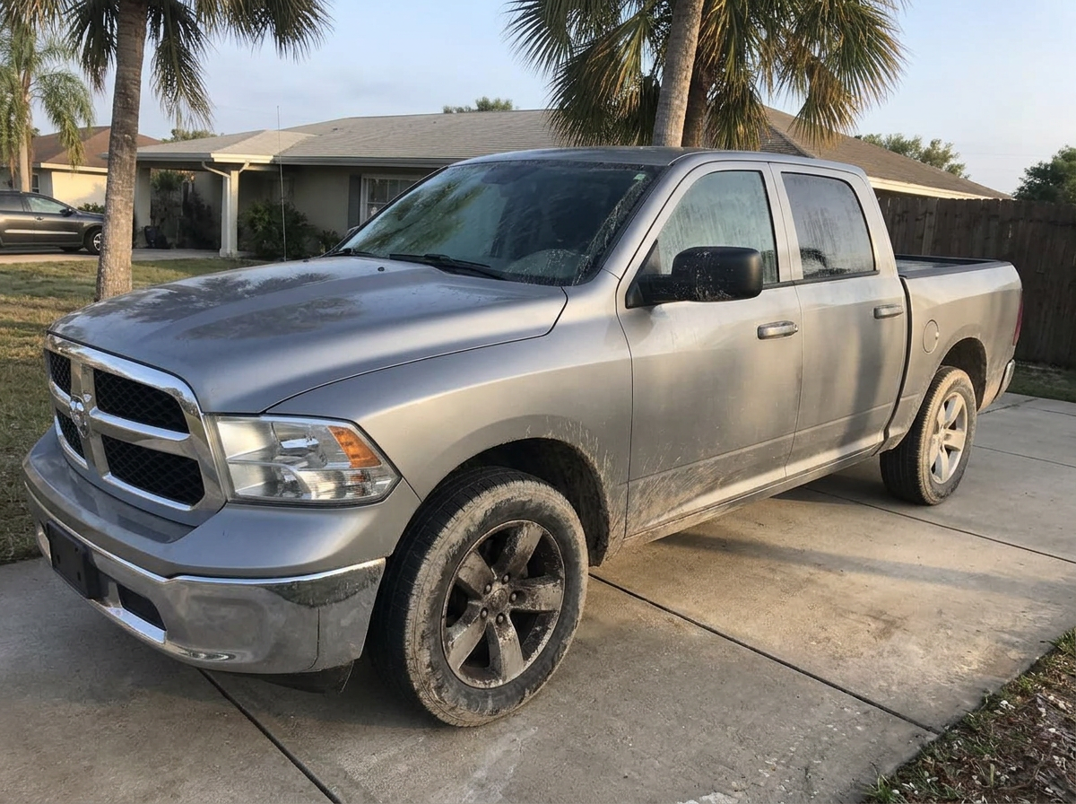 Pickup Truck — Complete Detail — before detailing
