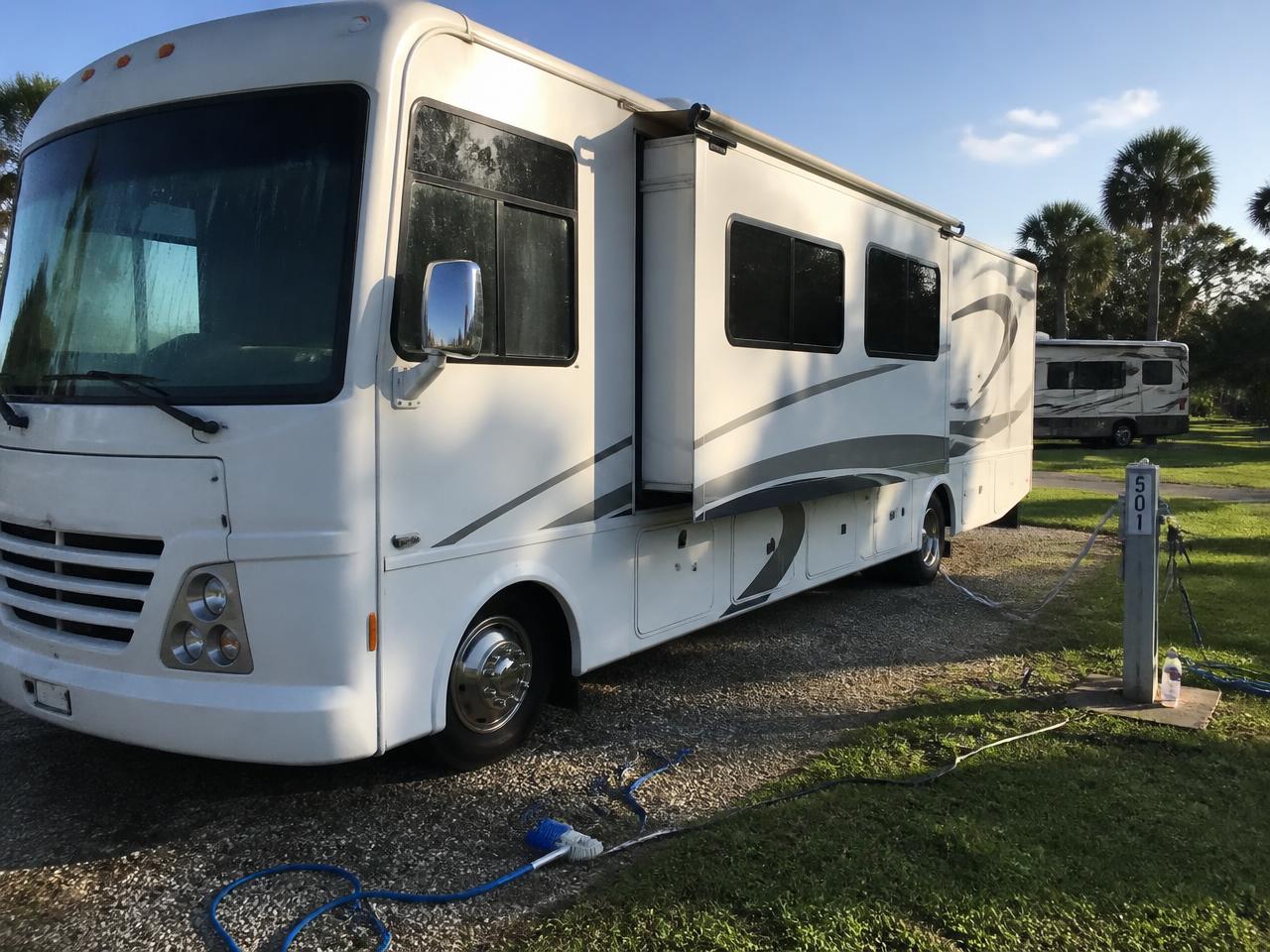 Motorhome — Exterior Detail — after detailing