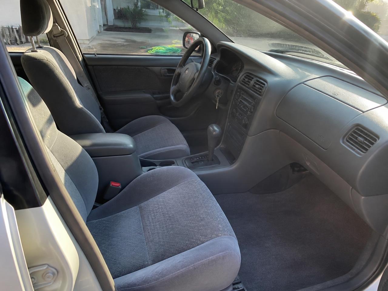 Sedan Interior — Deep Interior Cleaning — after detailing