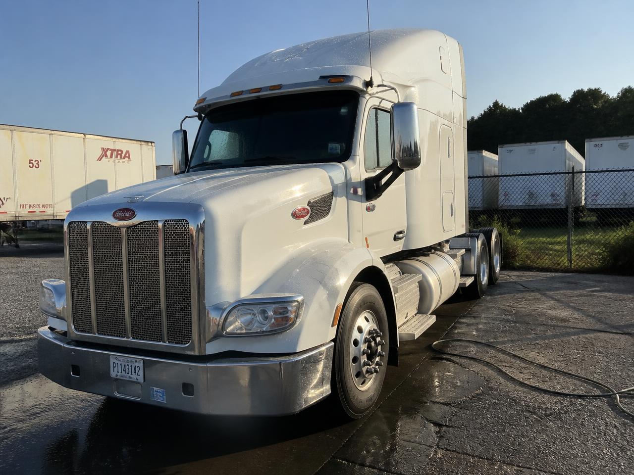 Semi Truck — Exterior Detail — after detailing