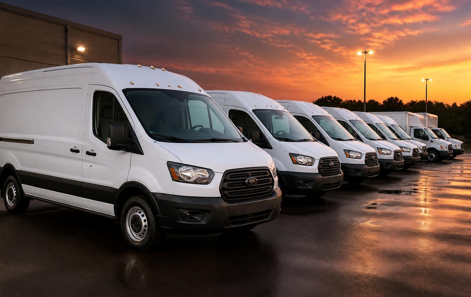 Commercial Fleets detailing in West Palm Beach